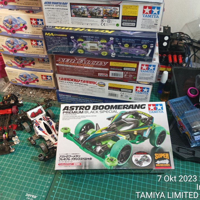 Jual Tamiya 95377 Astro Boomerang Premium Black special Super II ...