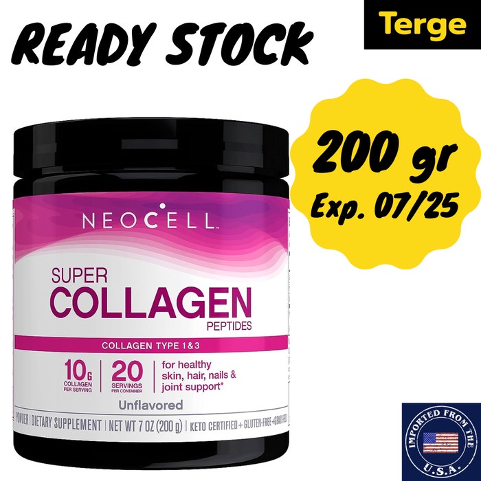 Jual Kolagen Bubuk Neocell Super Collagen Peptides Powder Type 1 & 3