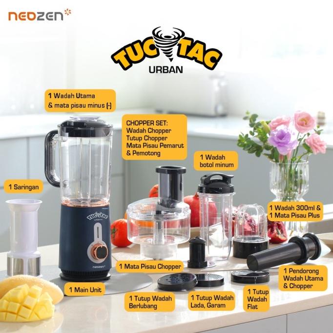 Jual New !! Blender Tuc Tac Urban Tuctac Original By Neozen Dreamymine Shopee Indonesia