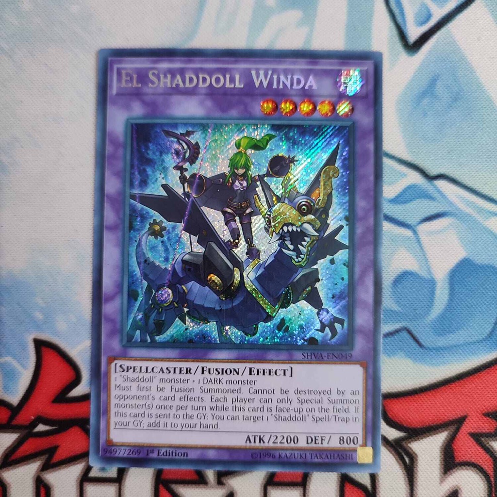 Jual yugioh el shaddoll winda SHVA secret rare 1st original | Shopee ...