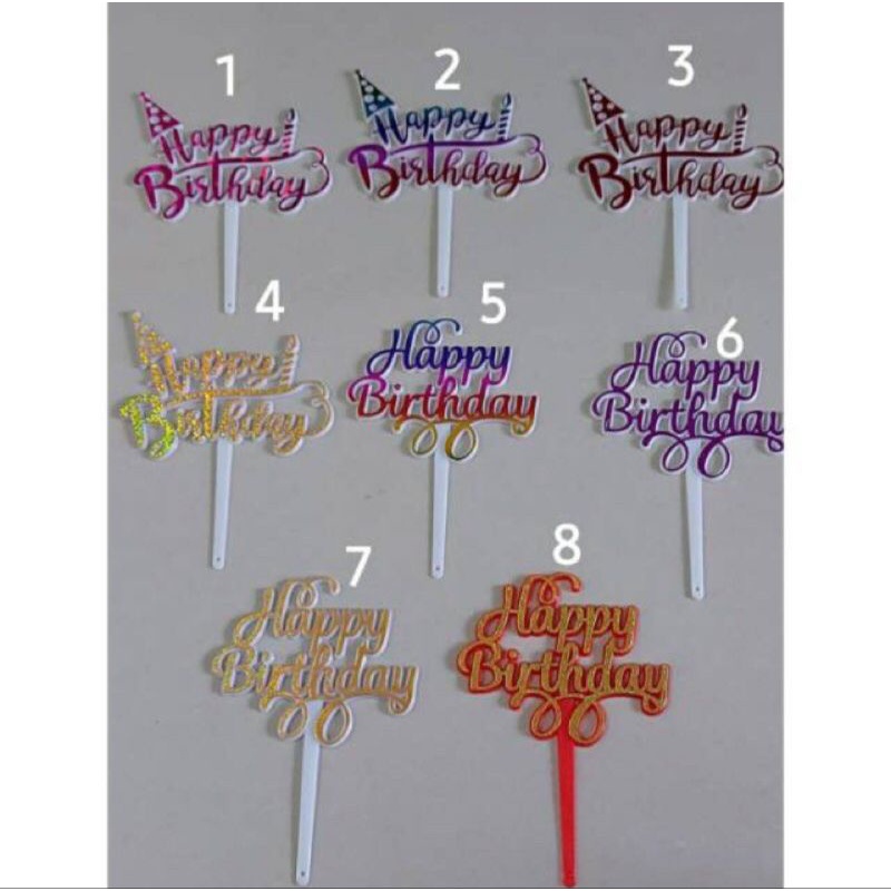 Jual Topper cake/Topper ultah | Shopee Indonesia