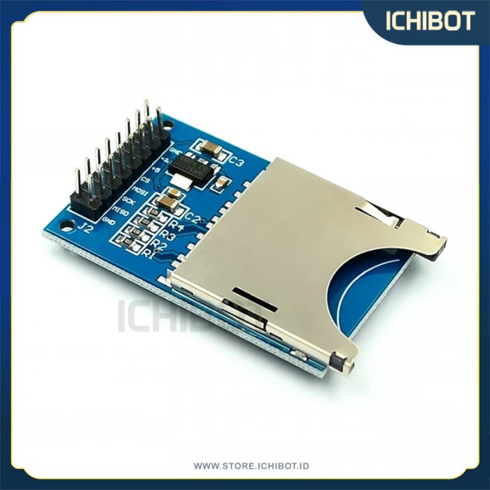 Jual Modul SD Card SPI Interface for Arduino Reading SD Card | Shopee ...