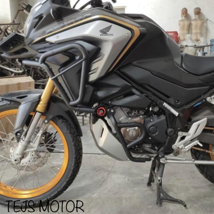 Jual CRASHBAR SET HONDA CB150X CB 150X PLUS JALU BLACK DIAMOND Shopee