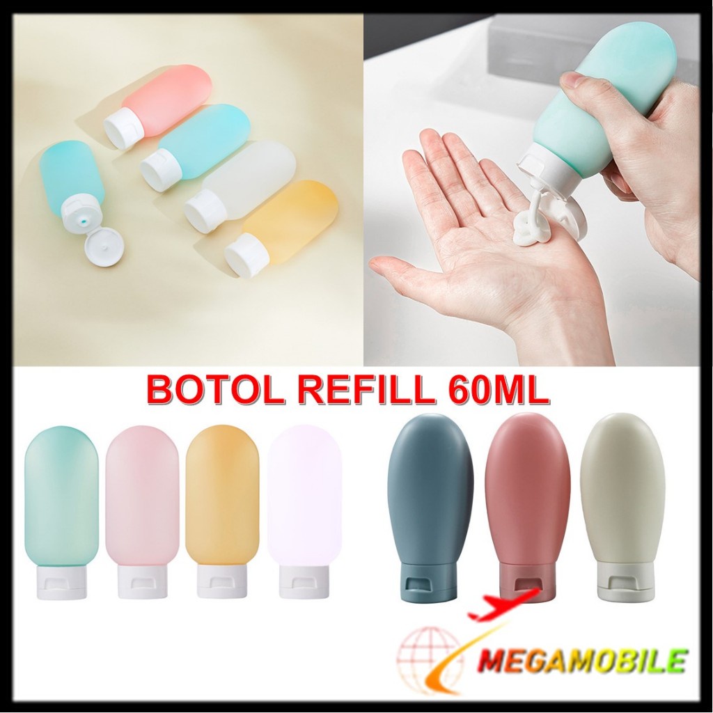 Jual MM - Botol Sabun Lotion Macaron MIni Travelling Botol Sabun ...