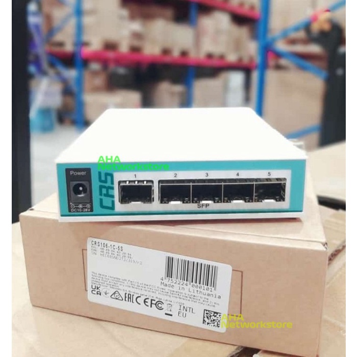 Jual CRS106 1C 5S Mikrotik CRS106 1C 5S Mikrotik CRS106-1C-5S | Shopee ...