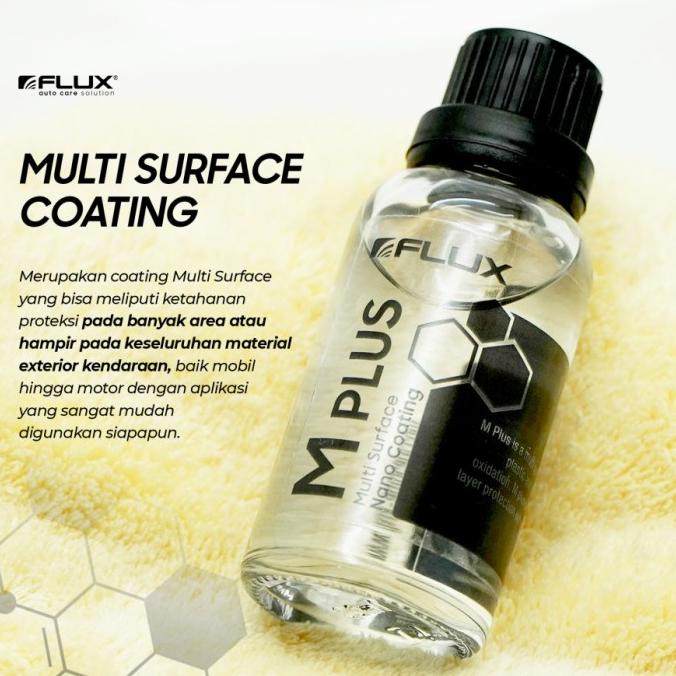 Jual Harga Diskon Flux M Plus Multi Surface Coating Motor Helm & Mobil