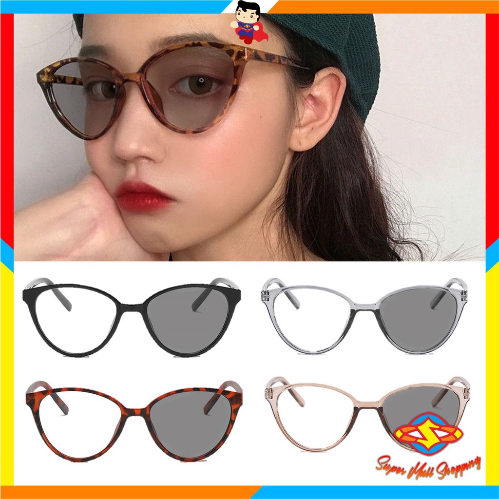 Jual Sms Kacamata Photochromic 6626 Kacamata Anti Radiasi Kacamata Cat Eye Retro Bingkai Plastik 6735