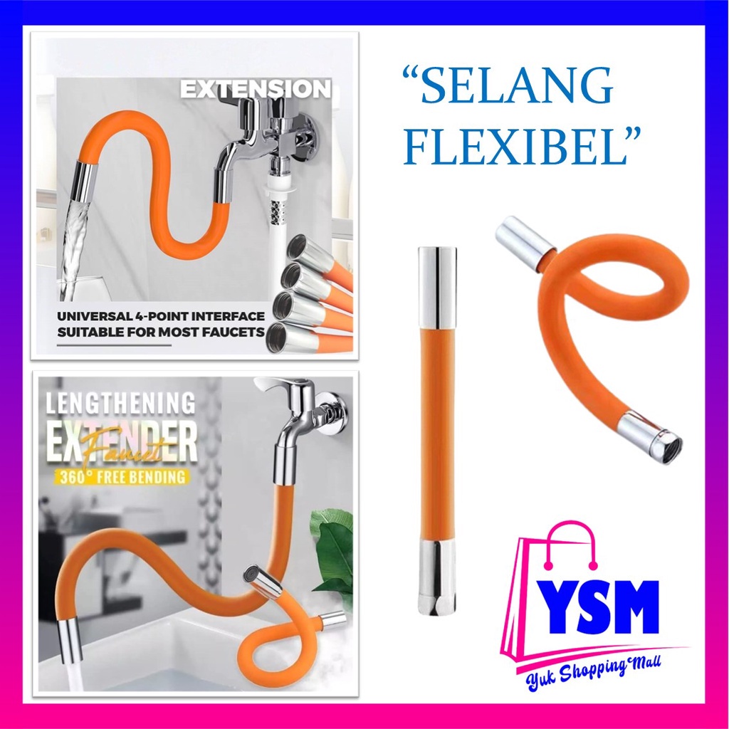 Jual Ysm Selang Air Flexible Ekstensi Cm Sambungan Keran Air