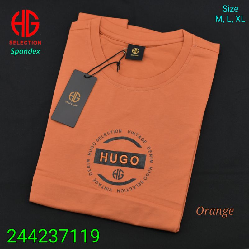 Jual Kaos Oblong Hugo Selection dan Police Denim Industry Khusus M
