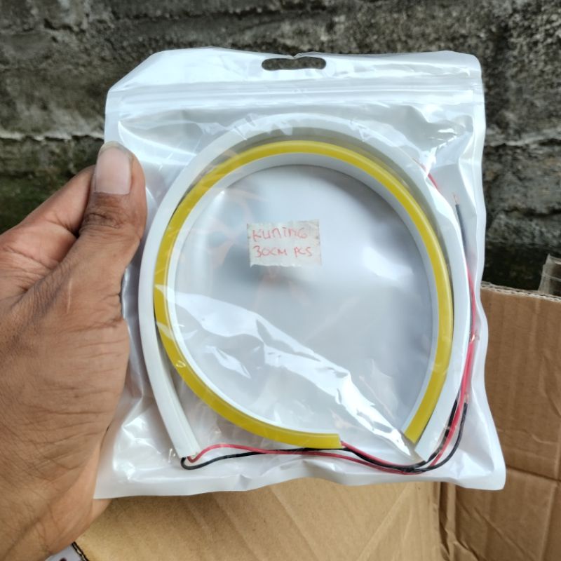 Jual J11 LED DRL ALIS 30CM KUNING TER MURAH DI INDONESIA SUPERBOY