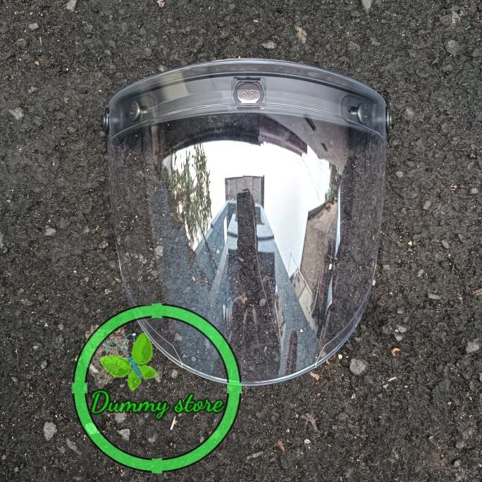 Jual Kaca / Visor Helm Bogo Model Venom Clear Injak Pengiriman Cepat