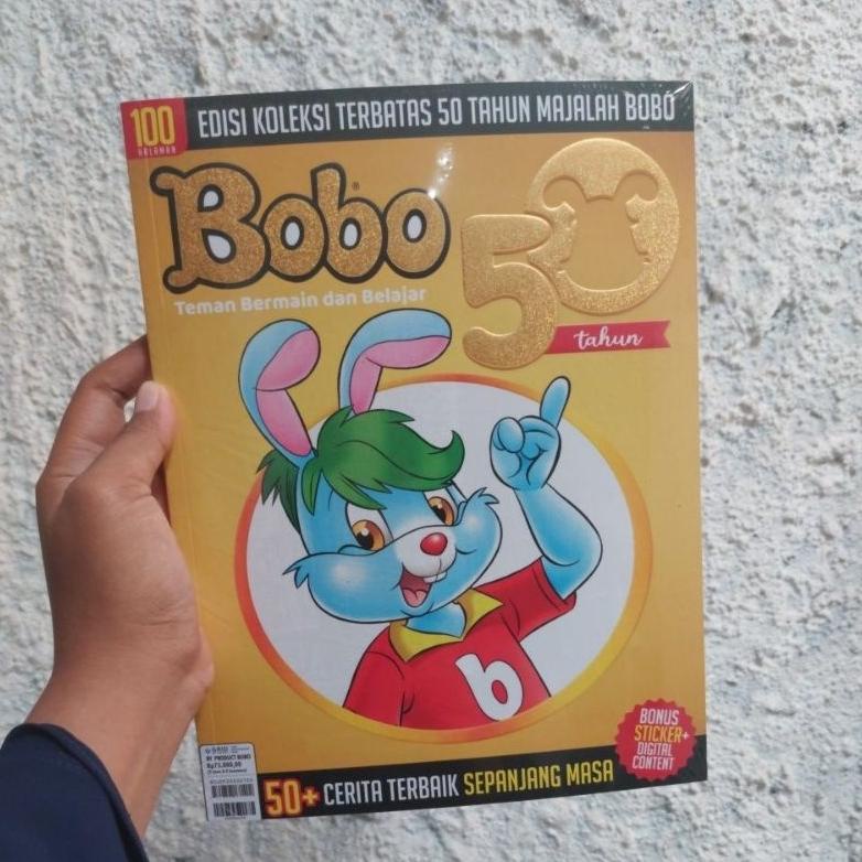 Jual Viral Bobo Edisi Koleksi Terbatas 50 Tahun Majalah Bobo Premium Shopee Indonesia