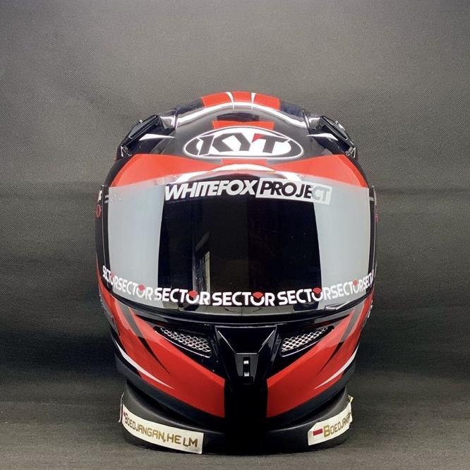 Jual Helm Kyt K2 Rider Diamond Bla Red - Full Face - Double Visor - Kyt ...