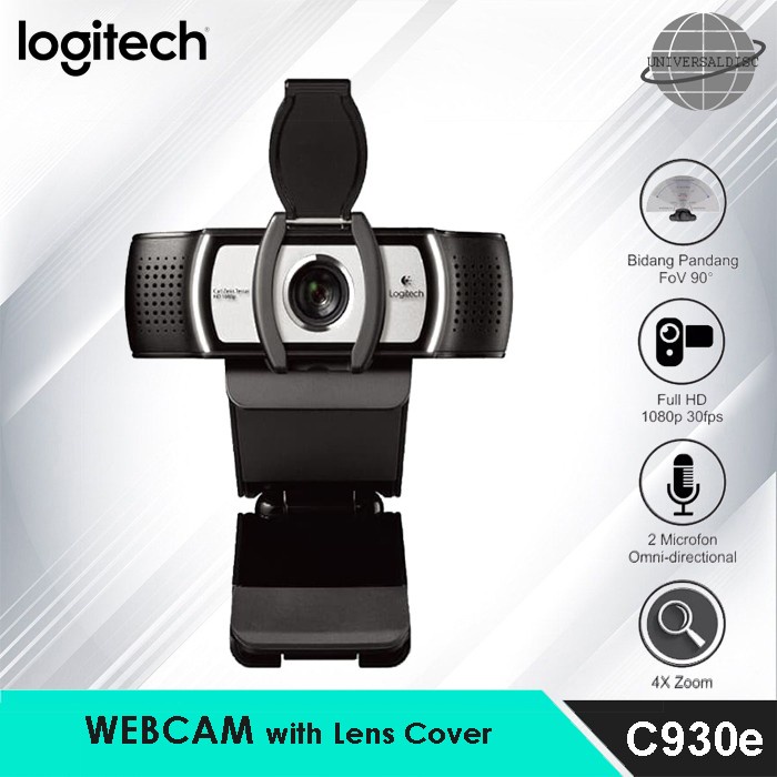 Jual Logitech C930E HD Webcam 1080p H.264 Video Compression Kamera ...