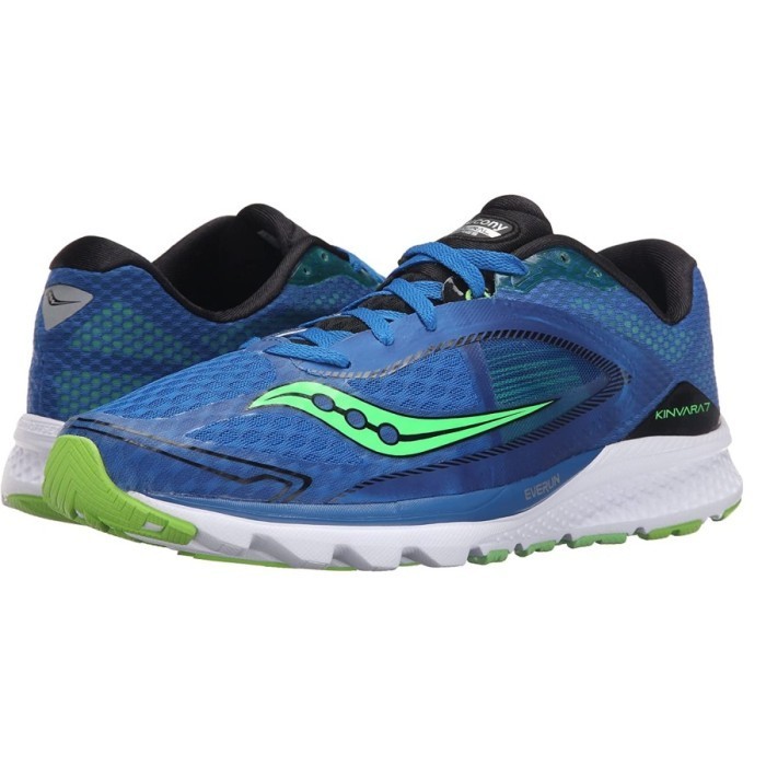 Jual New Sepatu Lari Pria Original Saucony Kinvara 7 Running Shoes Blue Blk Terbaru Shopee Indonesia