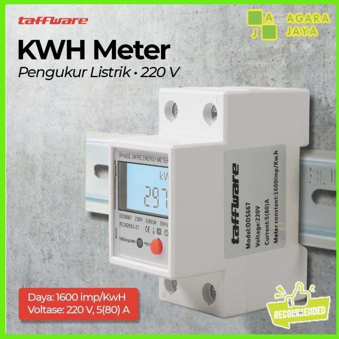 Jual Alat Pengukur Tegangan Daya Listrik Kwh Meter Lcd Smart Power