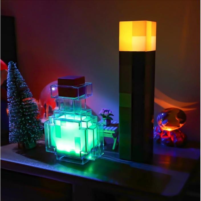 Jual Lampu LED Minecraft Potion Bottle Color Changing RGB - MC-1865 ...