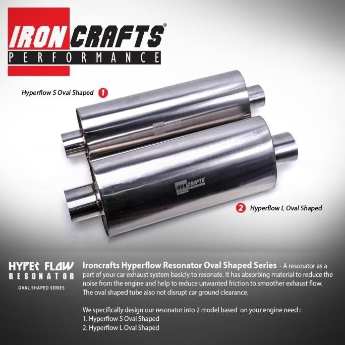 Jual Ironcrafts Hyperflow Oval Resonator | Shopee Indonesia