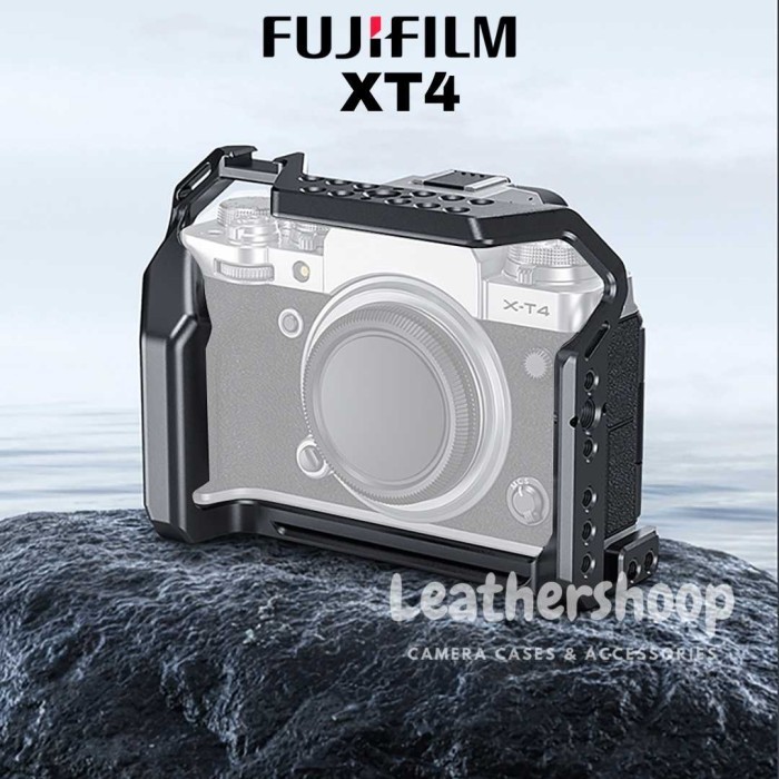 Jual Cage Rig Fujifilm XT4 Fuji XT-4 L Plate Bracket Aluminium Plat QR ...