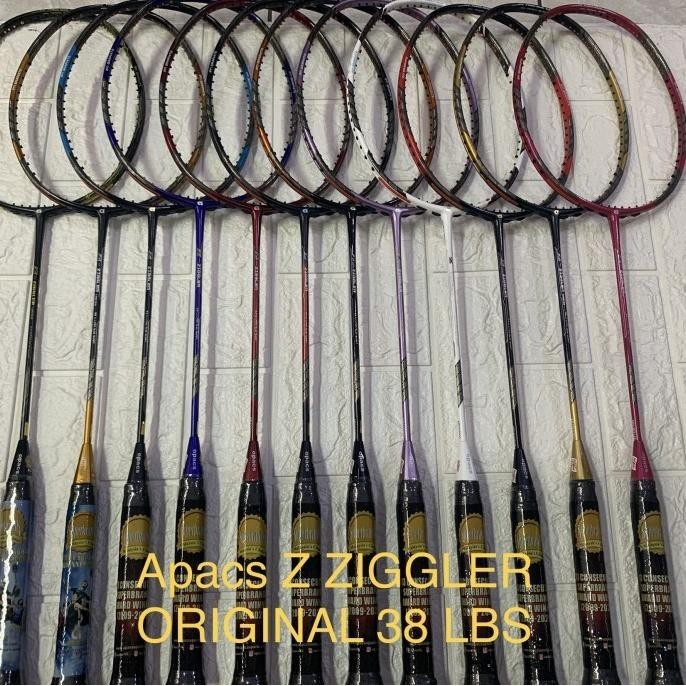 Jual Raket Badminton apacs Z-ZIGGLER Z ZIGGLER UK ORIGINAL KUAT 38LBS ...