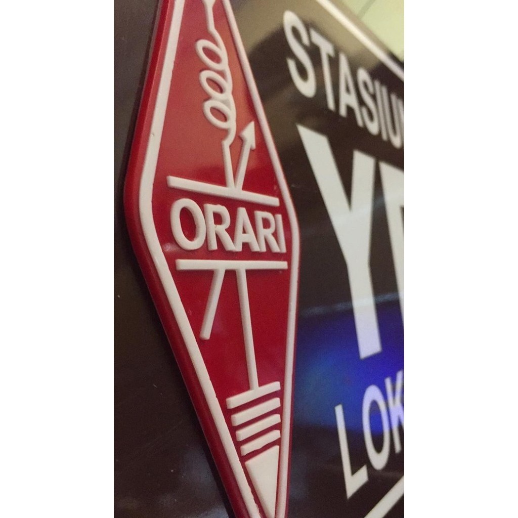 Jual PAPAN CALLSIGN TIMBUL ORARI RAPI AKRILIK 49X19X0.3 KOLSEN CALL ...