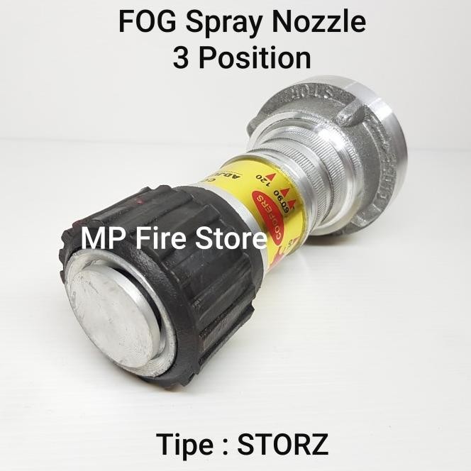 Jual Fire Fog Nozzle Storz 1.5 In Jet Spray Variable 3 Position ...