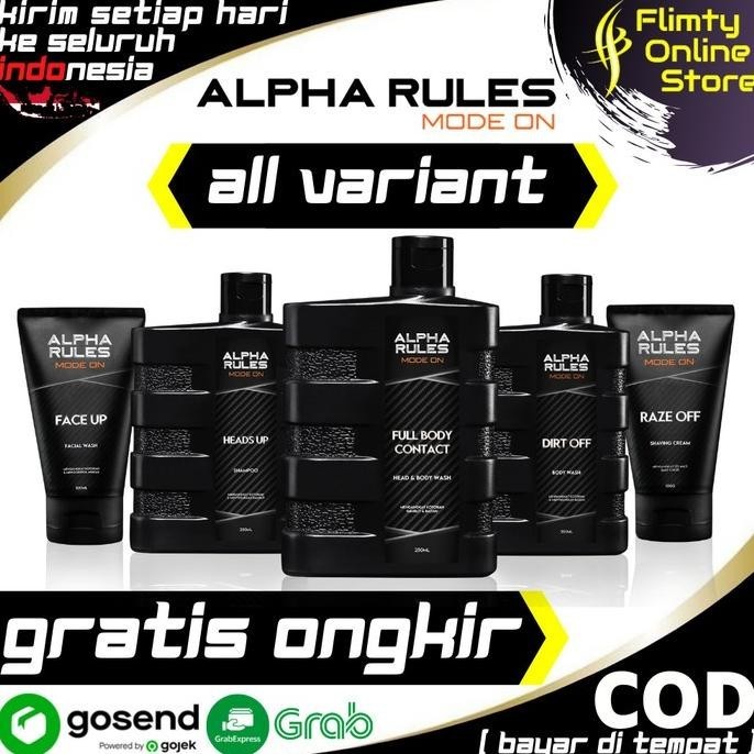 Jual Trend - Alpha Rules ALL VARIANTS Perawatan Pria alpharules by ...