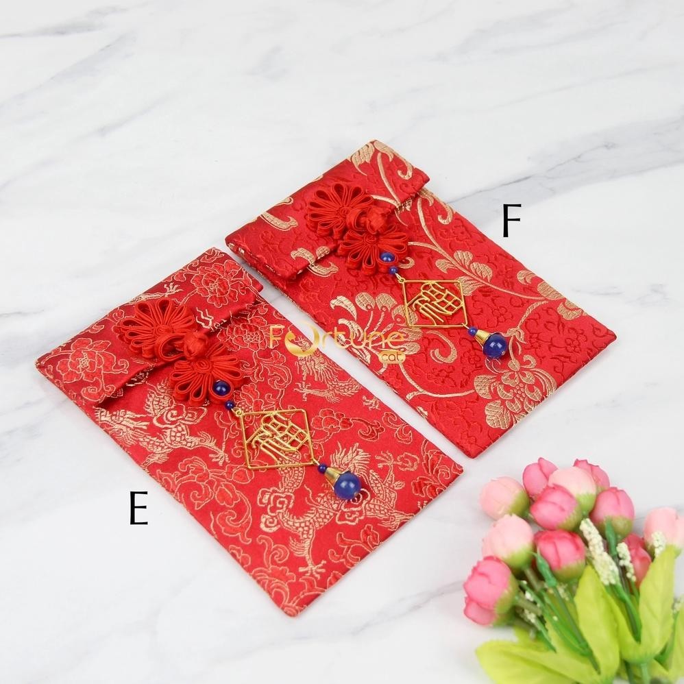 Jual Flash Sale Angpao Imlek 2024 Kain Chinese New Year Red Envelope ...