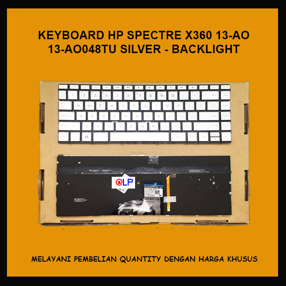 Clavier AZERTY pour HP Spectre 13 X2