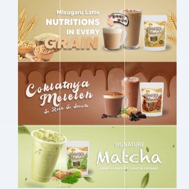 Jual Sugaru Latte Korean Multigrain Drink Numan /Choco/Matcha | Shopee