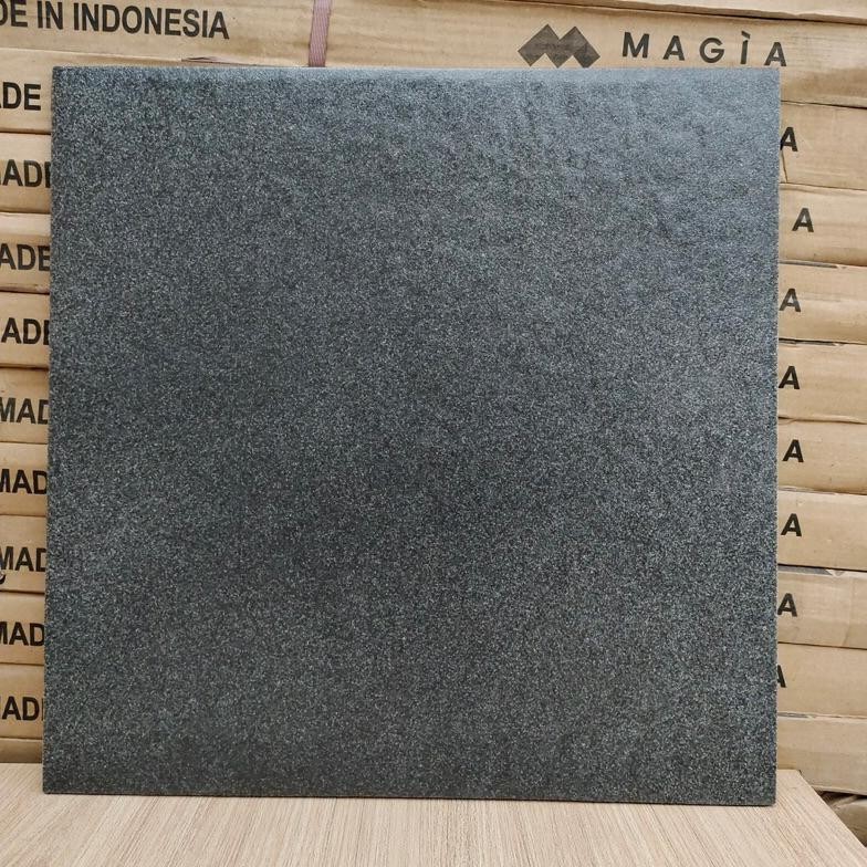 Jual Termurah keramik lantai 40x40 hitam kasar/ keramik hitam kasar