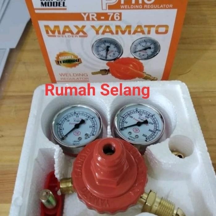 Jual REGULATOR GAS LPG 50 KG HIGH PRESSURE YAMATO / REGULATOR GAS LAS