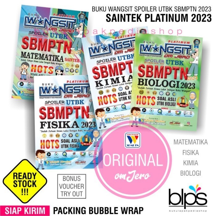 Jual Buku Wangsit Om Jero Utbk Sbmptn Saintek Platinum F