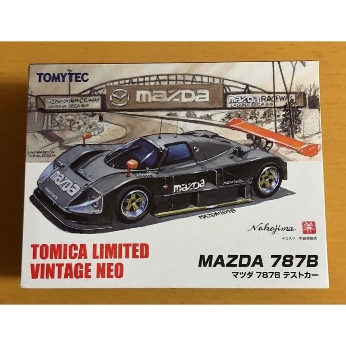 Jual TAKARA TOMY TOMIICA LIMITED VINTAGE NEO MAZDA 787b TEST CAR BLACK ...