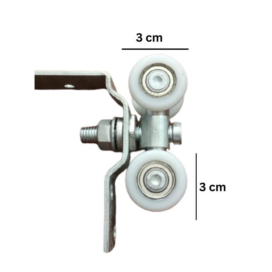 Jual Roda Pintu Lipat Beban Berat Lebih 120Kg Roda Pintu Lipat Flexible ...