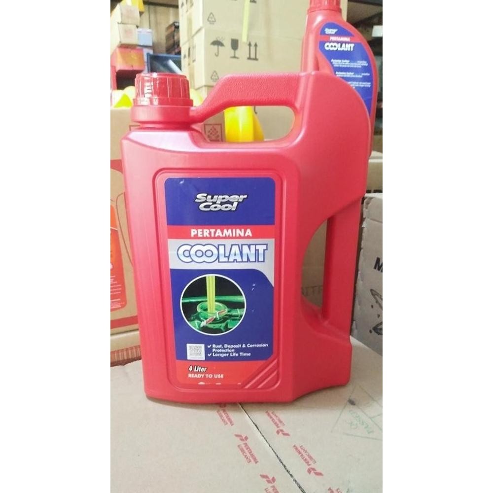 Jual Air Radiator Coolant Pertamina PTM Super Cool 4 Liter Original ...