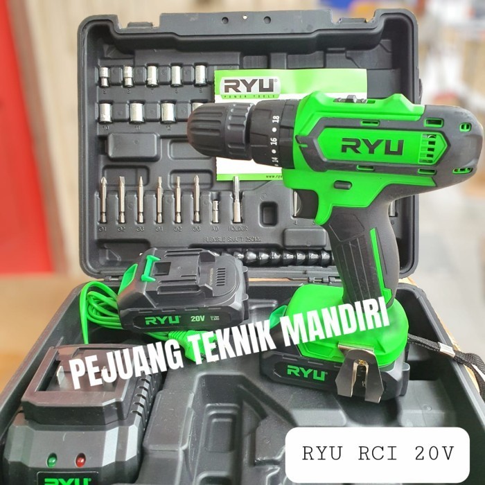 Jual Cordless Impact Drill Ryu Rci V Mesin Bor Baterai Ryu Rci V Shopee Indonesia