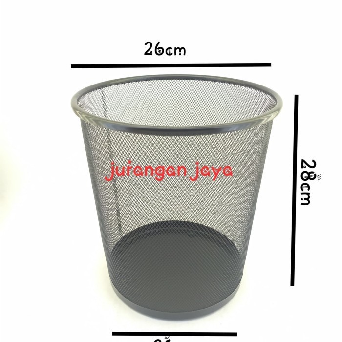 Jual Tempat Sampah Tempat Sampah Jaring Besi Wire Mesh Hitam Ori Original Shopee Indonesia 8758