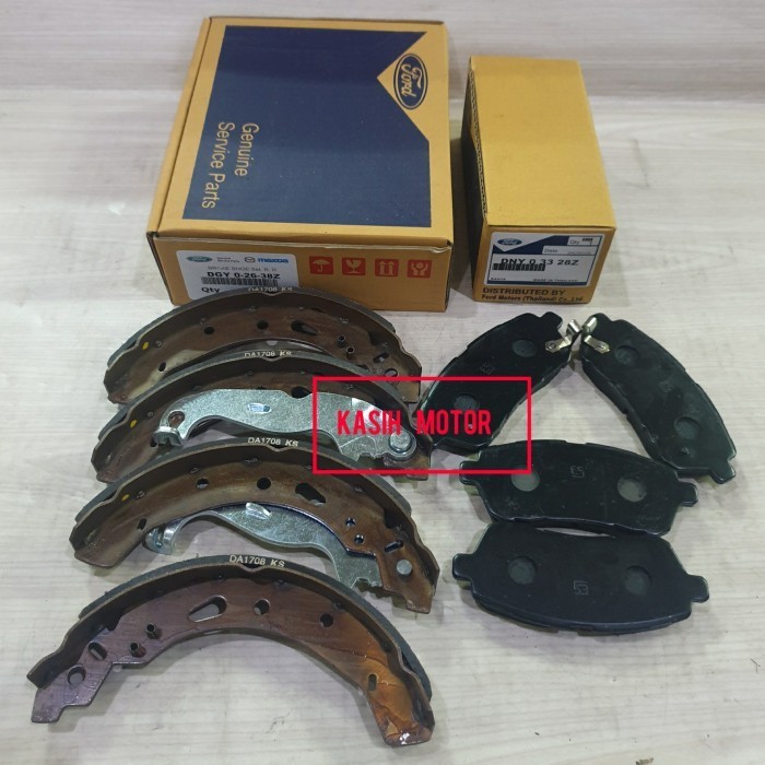 Jual Kampas Rem Depan Kampas Rem Belakang Set Mazda Ford Fiesta Ori