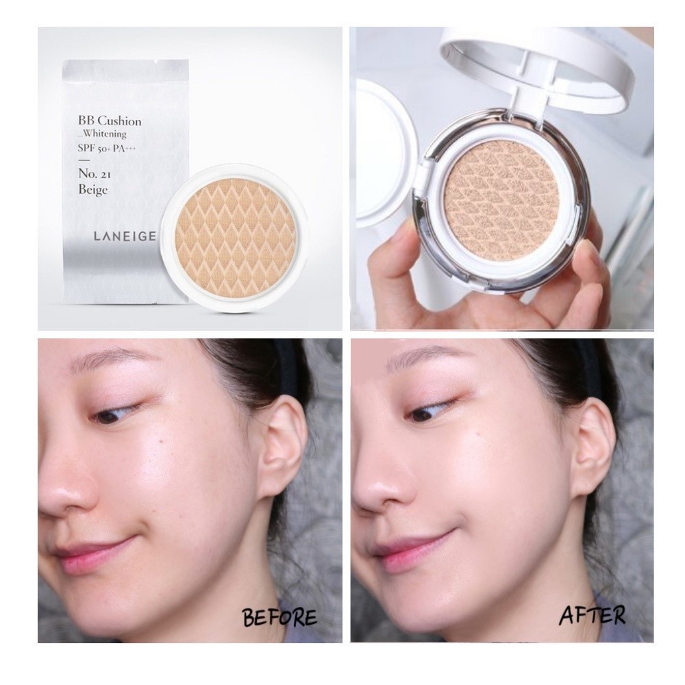 Jual [ONLINE EXCLUSIVE] [Complete]LANEIGE - BB Cushion Whitening SPF50 ...