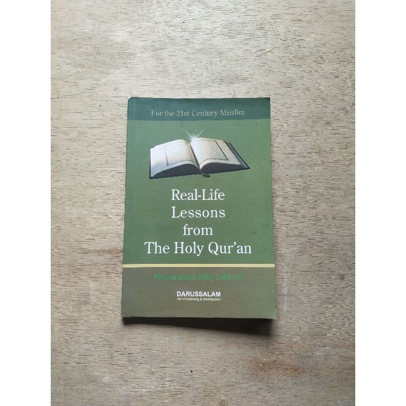 Jual Buku Religi Islam, REAL - LIFE LESSONS FROM THE HOLY QUR'AN Karya ...