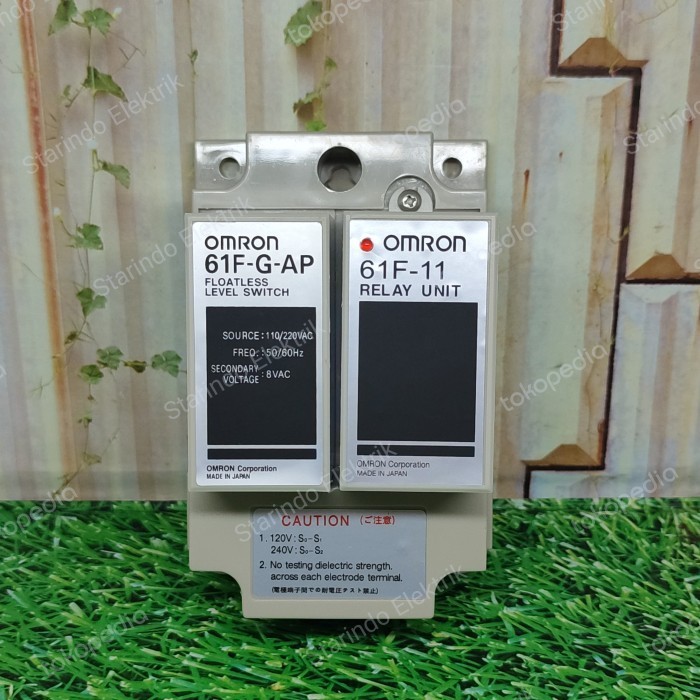 Jual READY WLC Water level Control 1 tangki Omron 61F G AP Pompa