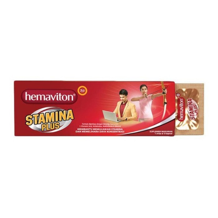 Jual Hemaviton Stamina Plus 50 Kapsul (1 box) | Shopee Indonesia