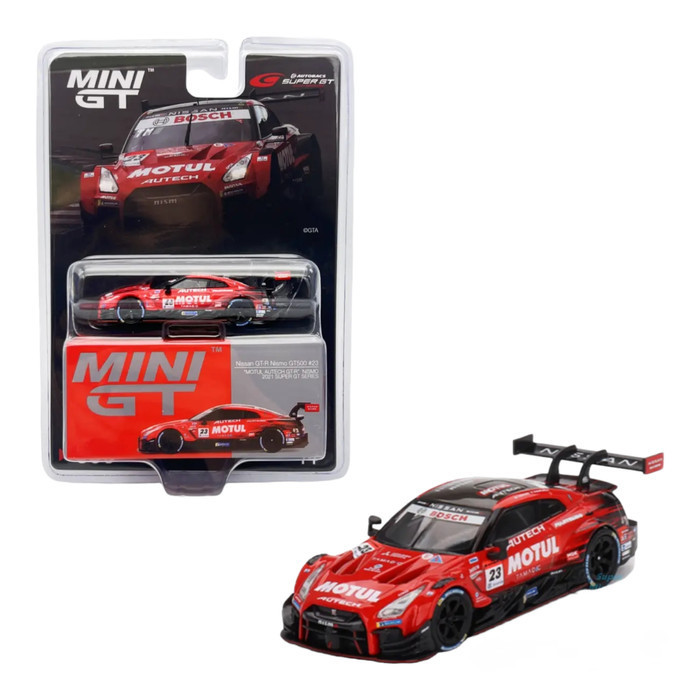 Jual MINI GT 595 Nissan GT-R Nismo GT500 #23 MOTUL AUTECH