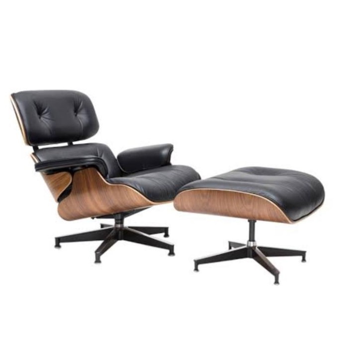 Jual eames lounge chair sofa (putih) Shopee Indonesia