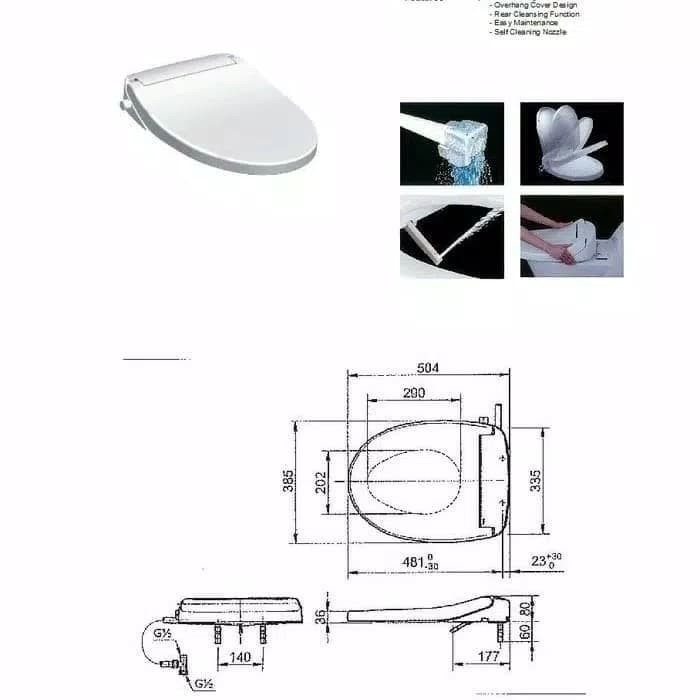 Jual CLOSET DUDUK TOTO CW 421J+SW420J8+TCW 07 SW ECO WASHER | Shopee ...