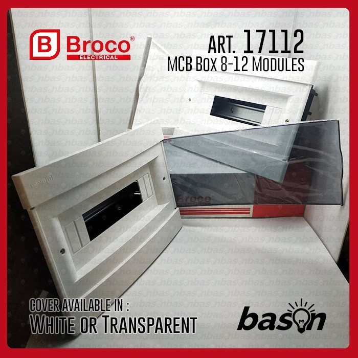 Jual BROCO MCB Box 17112 - Kotak MCB 12 Group Inbow - MCB Panel Flush ...