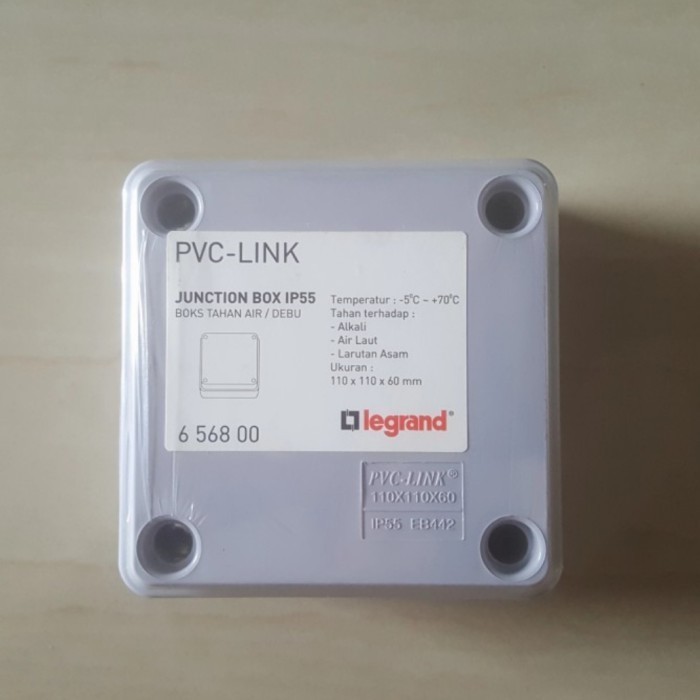 Jual duradus junction box legrand box tahan air debu 110x110x60 0656800 ...
