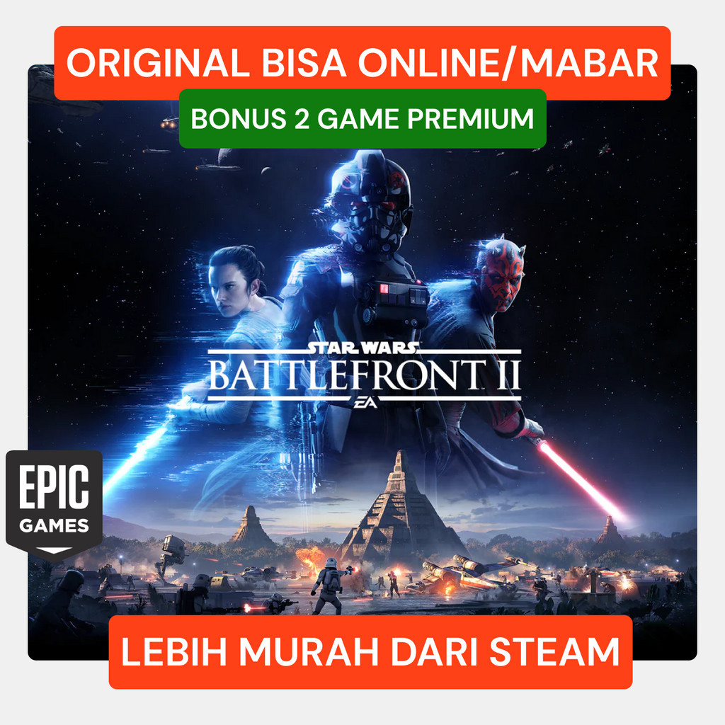 Jual BATTLEFRONT 2 ONLINE MULTIPLAYER COOP GAME PC LAPTOP STIM ORIGINAL ...