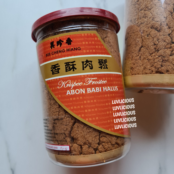 Jual Ready BEE CHENG HIANG SOFT PORK FLOSS ABON BABI HALUS - BOTTLE ...